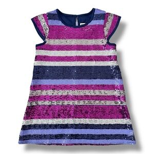 Hatley | Sequin Stripe Party Dress (4 yrs) 🎉